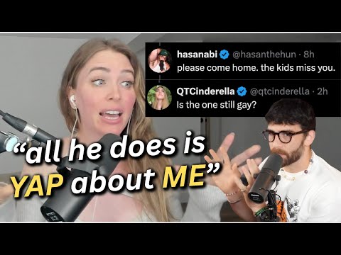 HasanAbi being OBSESSED with QTCinderella for 9 minutes | HasRemix