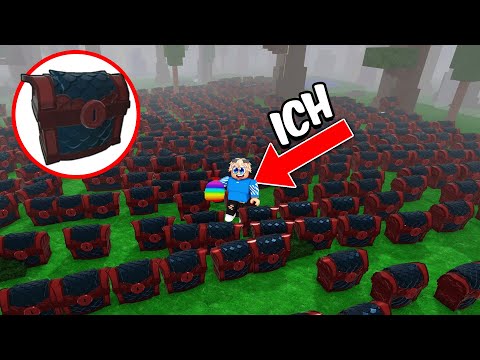 Ich habe 1,000,000 Truhen in 99 Nächte im Wald geöffnet!