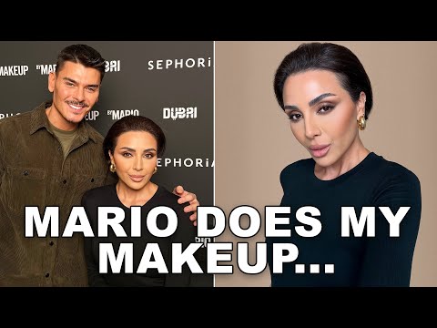 Getting My Makeup Done by Mario | Kim Kardashian’s Makeup Artist Tutorial + Q&A with Nina Ubhi