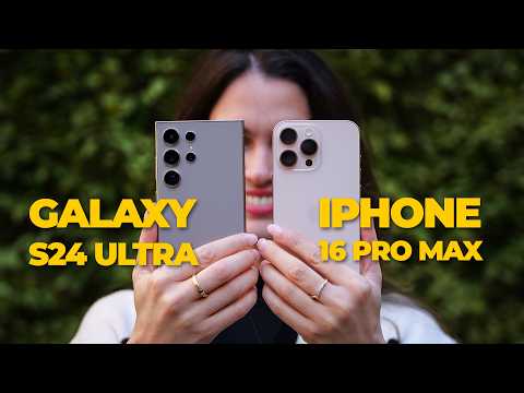 iPhone 16 Pro Max vs Galaxy S24 Ultra! Which has the BEST Camera?!