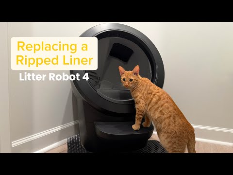 Replacing Ripped Liner in Litter Robot 4 *updated version*