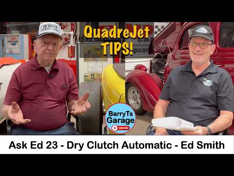Ask Ed 23 - Racing Transmissions, Carbs Camshafts  - Ed Smith w #BarryT #racingengines #hotrod