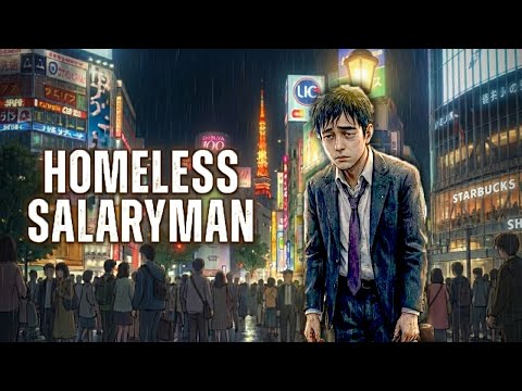 Lonely Night in Tokyo as a Homeless Salaryman