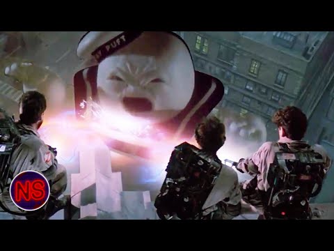 Ghost Busters VS Stay Puft Marshmallow Fight Scene | Ghostbusters (1984) | Now Scaring