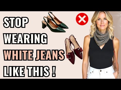 7 Styling Hacks With WHITE JEANS To Look 10x More LUXURIOUS and ELEGANT
