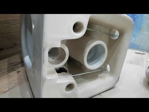 #1# Montaż miski wiszącej GAP ROCA z niewidocznym systemem mocowań