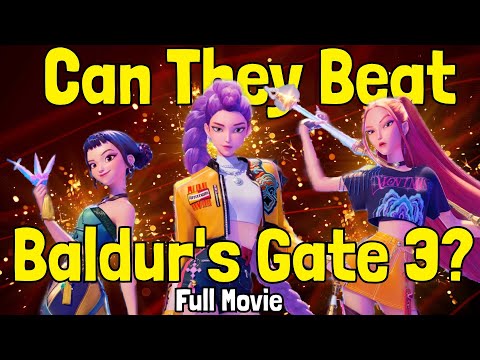 Can The K-Pop Demon Hunters BEAT BALDUR'S GATE 3?! (FULL MOVIE)