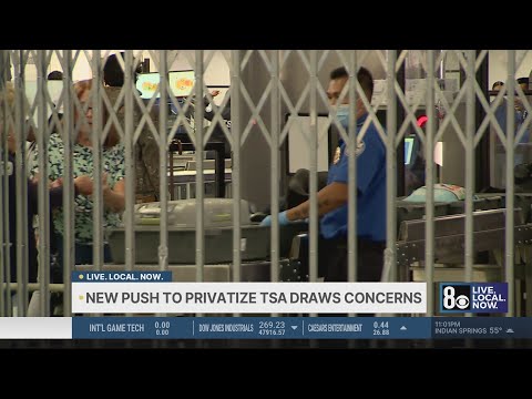 Proposal to privatize security screenings creates pushback from TSA union reps