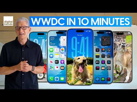 Apple WWDC 2025 | Everything Revealed in Under 10 Minutes