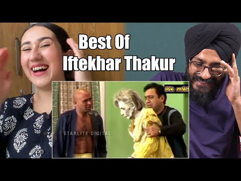 Indian Reaction to Best Of Iftekhar Thakur and Akram Udas With Sohail Ahmed Comedy Clip| Raula Pao