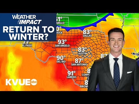 Feeling like spring for the Austin area through Saturday, turning more winter-like next week