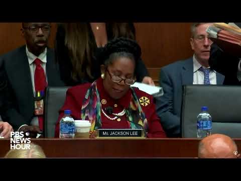 WATCH: Rep. Jackson Lee’s full questioning of Corey Lewandowski | Lewandowski hearing
