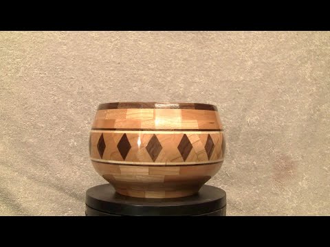 A Diamond In The Rough Segmented Wood Turning