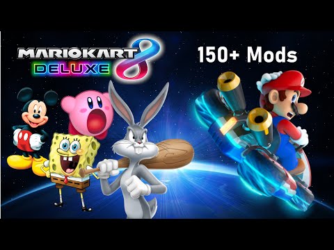 Mario Kart 8 Deluxe - 150+ Mods in einem Modpack