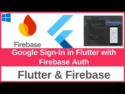 Google Sign-In in Flutter with Firebase Authentication | Flutter & Firebase Full Integration