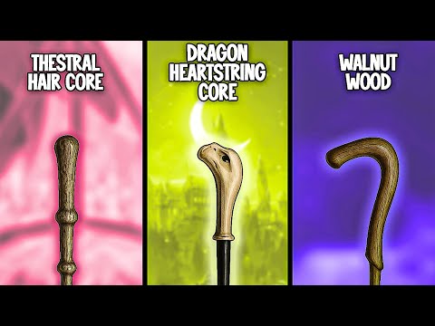 Every WAND Core and Wood Meaning EXPLAINED
