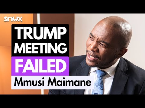 Mmusi Maimane: Trump v Ramaphosa at White House, "white persecution" myth, Elon Musk, Rupert, Malema