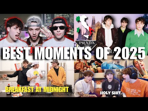 Sturniolo triplets best moments of 2025