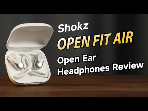 Let's take a look at the Shokz OPEN FIT AIR open ear headphones(Honest Review)
