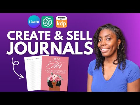 Create Journals in Canva & Sell on KDP | Beginner’s Guide