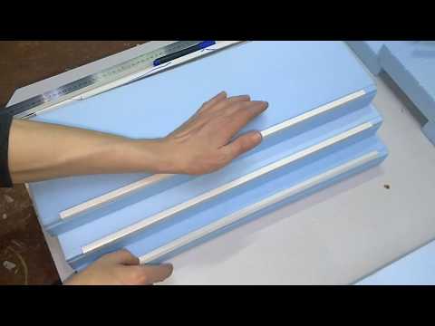 УЛЬЯ из пенополистерола(ЭППС) своими рукам .Технология производства. 2-я часть!