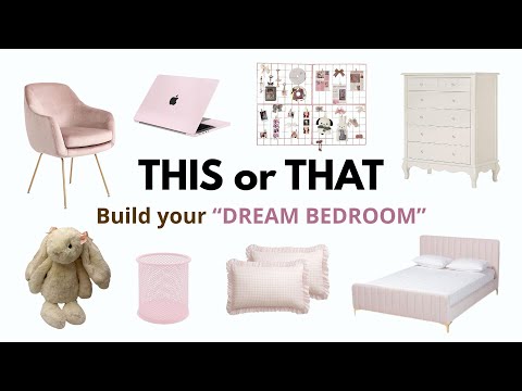 Build Your Dream Bedroom 🛏️✨| THIS OR THAT Edition.