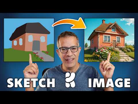 Turn Sketches into Masterpieces FAST with Krea (No Experience Needed!)