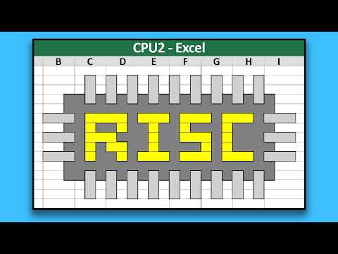 Building a BETTER CPU in Excel