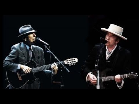 Leonard Cohen, Bob Dylan chasing the wind...
