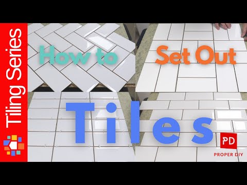 How to Set Out Tiles