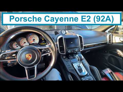 Porsche Cayenne 2015 - Climate system, 360 camera calibration