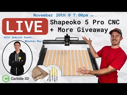 CIC Workshop + Shapeoko Giveaway
