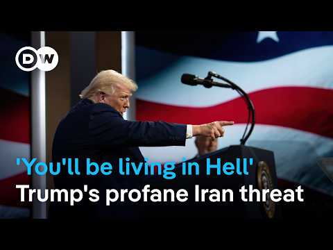 'Open the F***in' Strait' — Trump fires off a profanity laden social media attack on Iran | DW News