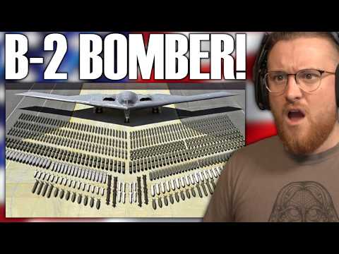 Royal Marine Reacts To The Unbelievable Power of The B-2 Bomber
