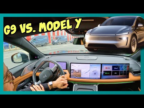 From the Tesla Model Y to the XPeng G9 – first highway test & autopilot check