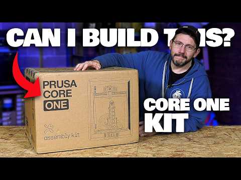 Building a Prusa CORE One 3D Printer!