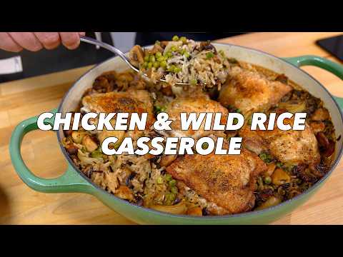 Budget-Friendly Chicken and Wild Rice Casserole