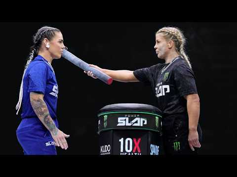 Bad Blood Womens Rematch 😡 | Sheena Bathory vs Jackie Cataline 2 | Power Slap 11 - Full Match
