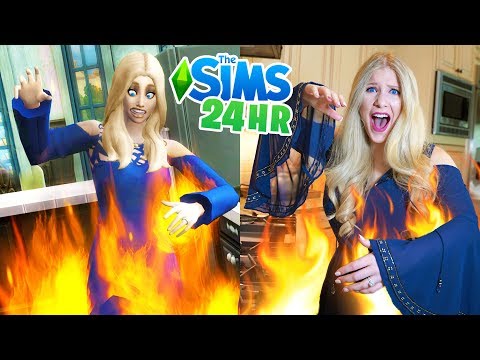 LIVING Like MY SIM For 24 HOURS! - Challenge