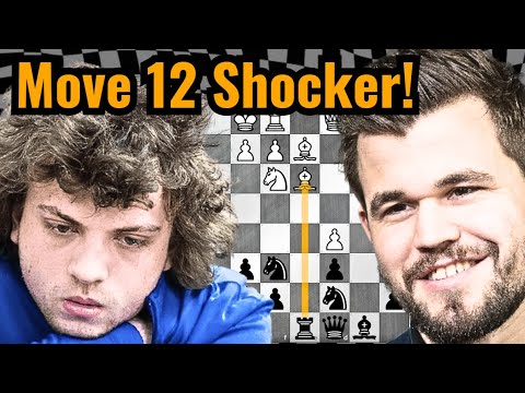 "No Suspicion!"| Magnus Carlsen SHOCKS Hans Niemann w/ NUCLEAR Sacrifice!