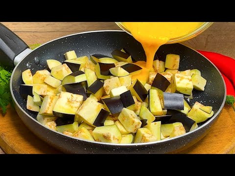 The secret of delicious eggplants is revealed! Incredible, delicious, you have to make it!