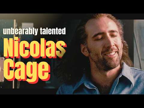 The Insane Career of Nicolas Cage