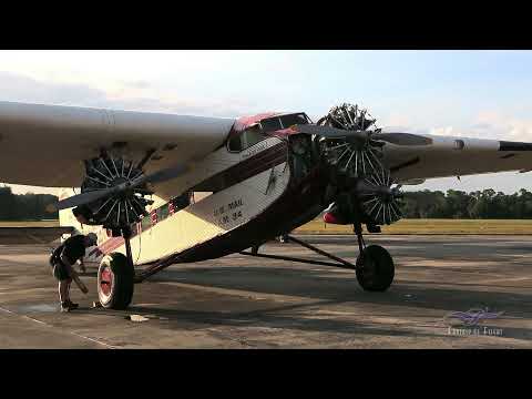 Ford 5-AT Trimotor - Start-Up, Taxi, & Run-Up