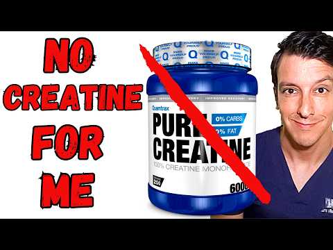 Doctor Reveals: Why I do NOT take Creatine (+ who it IS and is NOT right for)