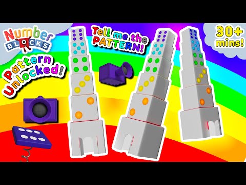 EVERY Pattern Palace Episode EVER! 🎲 | Learn to Count | Numberblocks