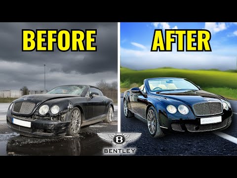FULL BUILD - REBUILDING A CRASH DAMAGED BENTLEY CONTINENTAL GTC