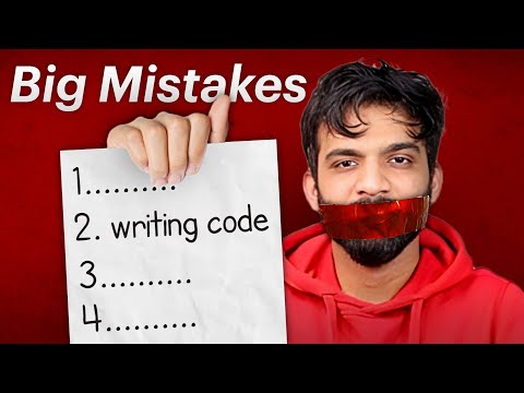 Things you are doing WRONG as a Software Engineer probably!