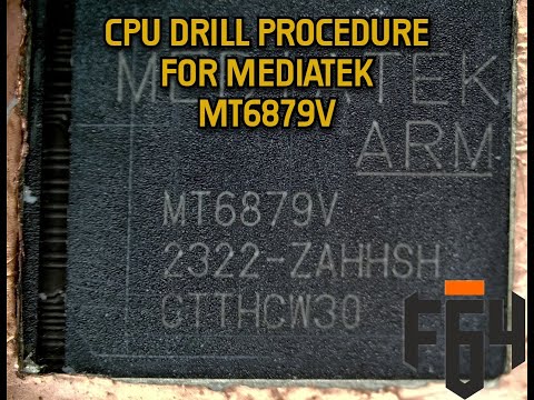 CPU DRILL PROCEDURE FOR Mediatek MT6879V #f64 @thefonefix