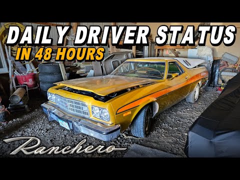 Can we Make a PARKED Ranchero Reliable in a WEEKEND?