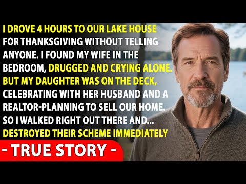 I Arrived At Our Lake House Early To Find My Wife Crying, But My Daughter Was Toasting Champagne...